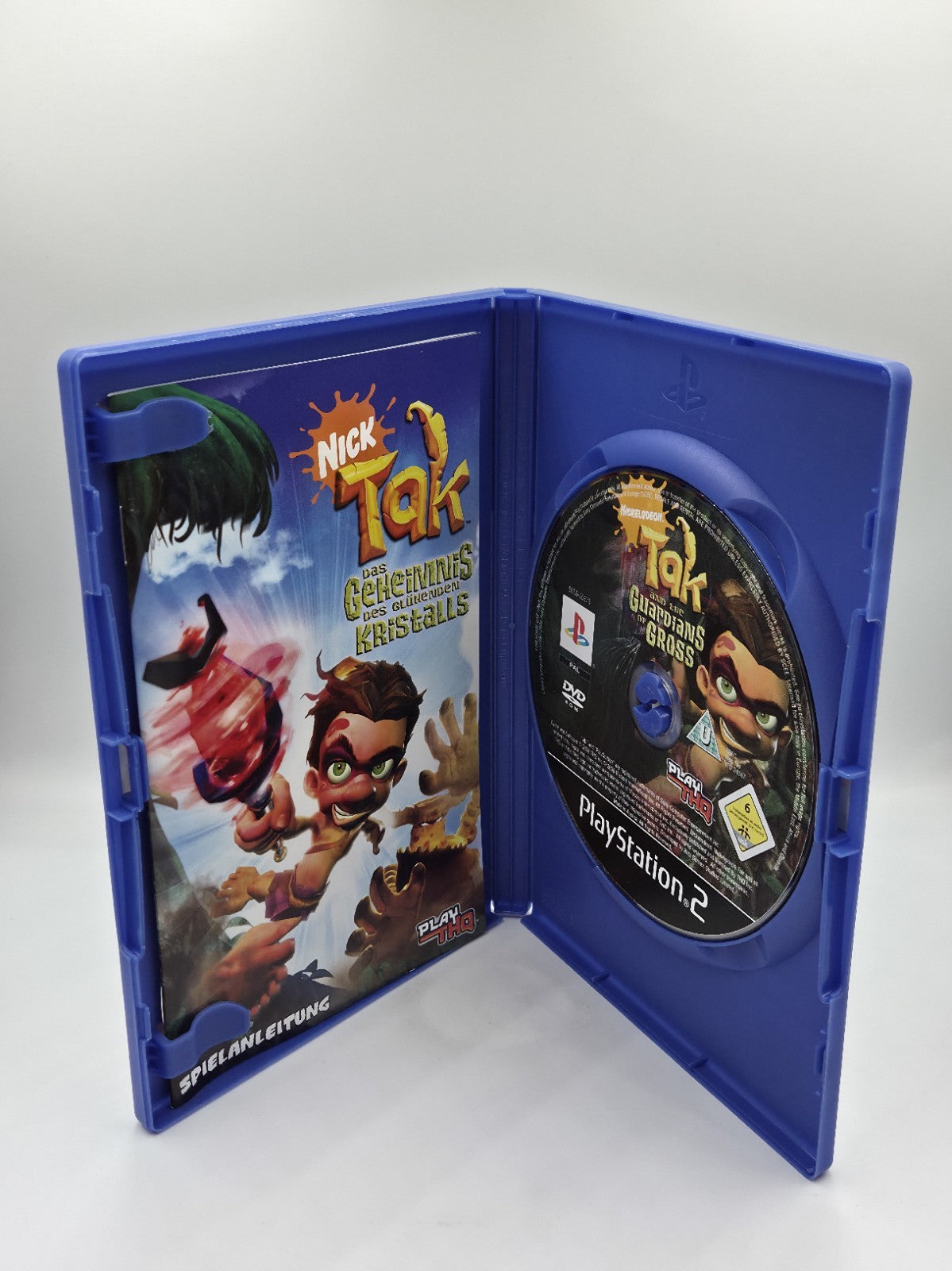 PS2 Tak das Geheimnis des glühenden Kristalls+ OVP + Anleitung Deutsch