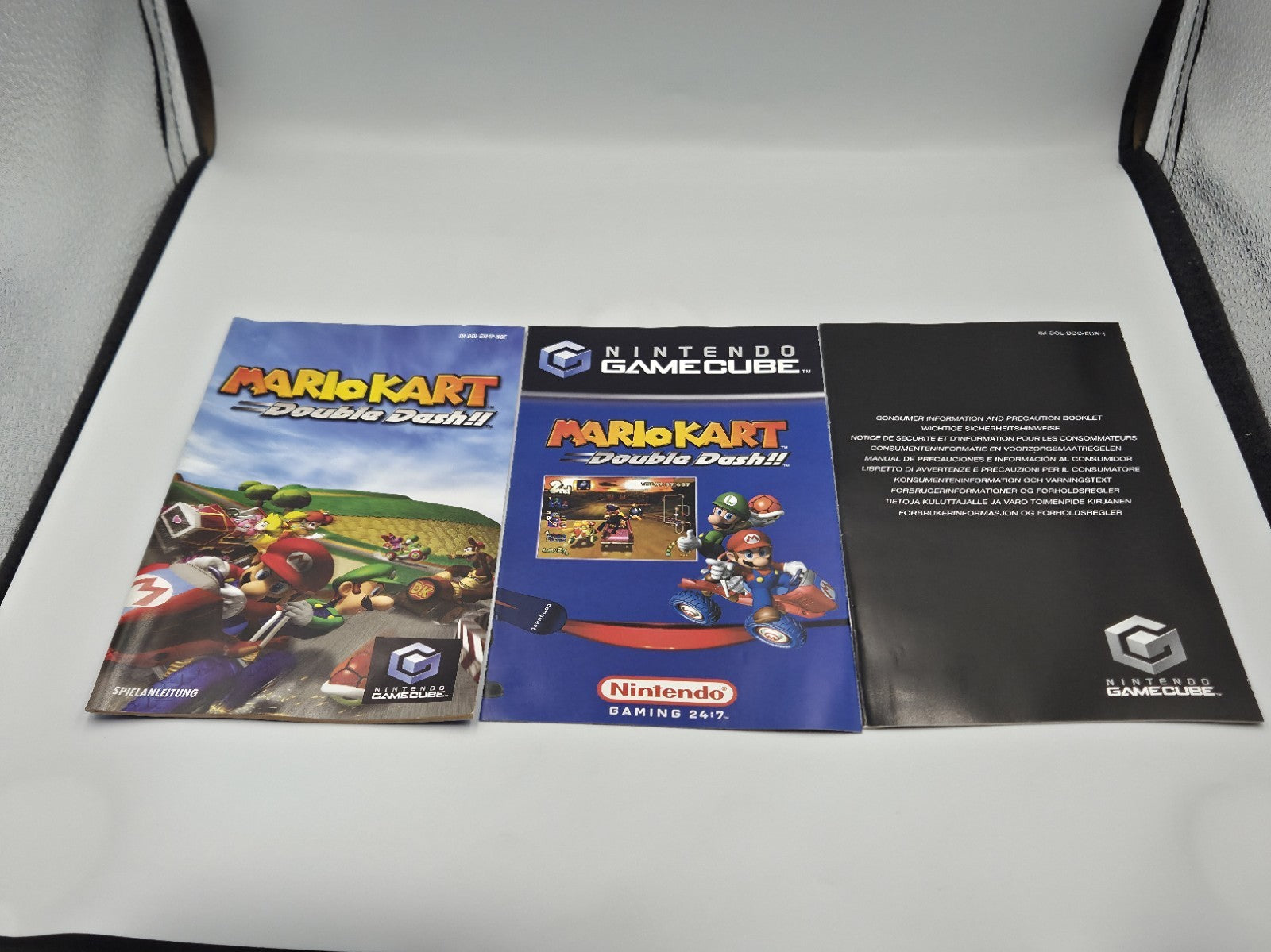GameCube Mario Kart Double Dash!! Zelda Collectors Edition OVP und Anleitung NOE