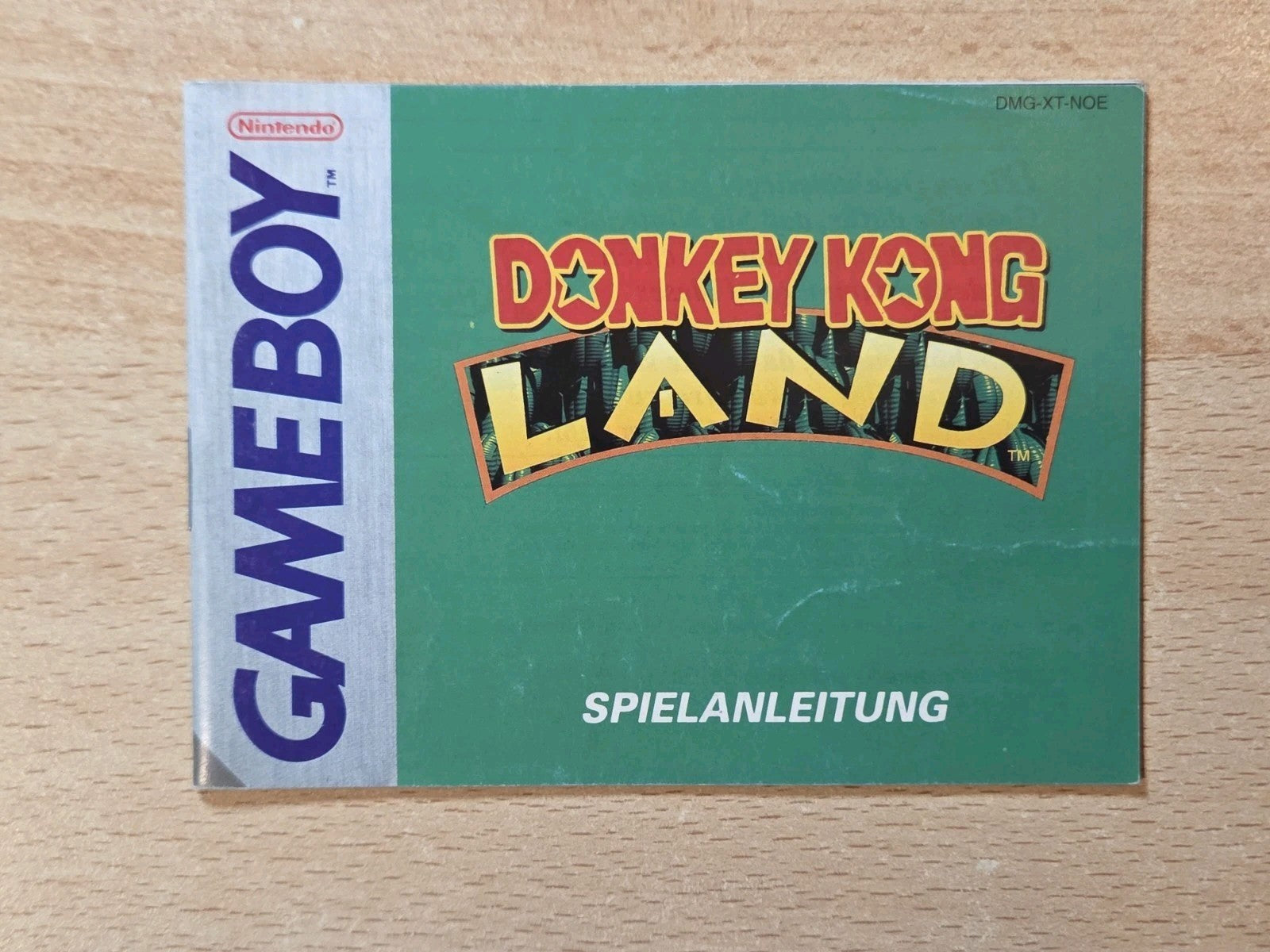Nintendo Game Boy Classic Donkey Kong Land Instruction Booklet NOE