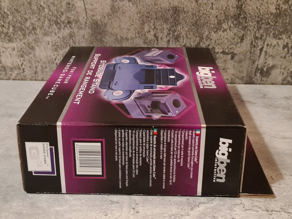 BigBen GameCube CD Storage Stand Aufbewahrungsbox für Discs New Old Stock - T-Retro-Games 