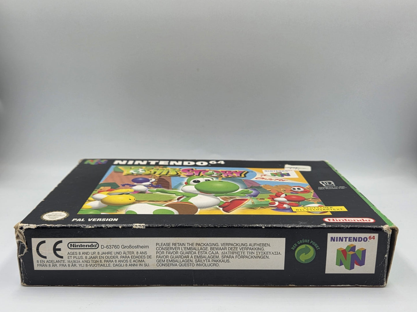 N64 Nintendo 64 Yoshi's Story mit OVP und Anleitung NOE