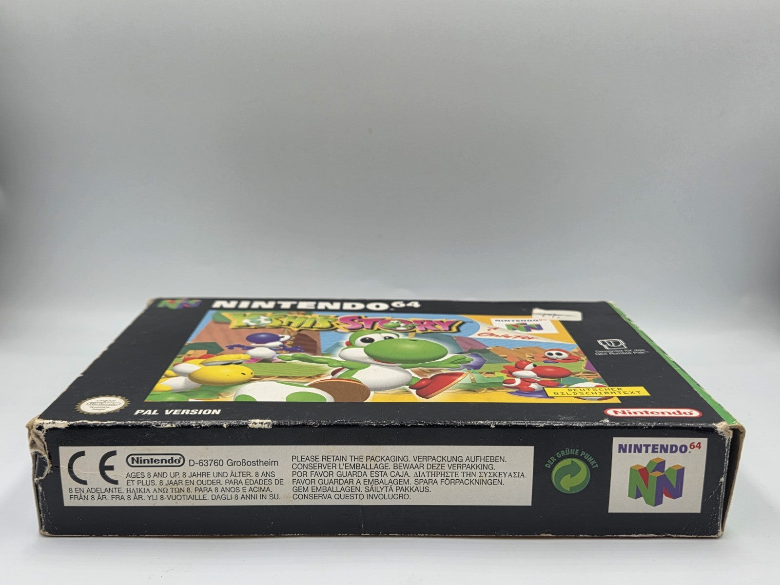 N64 Nintendo 64 Yoshi's Story mit OVP und Anleitung NOE