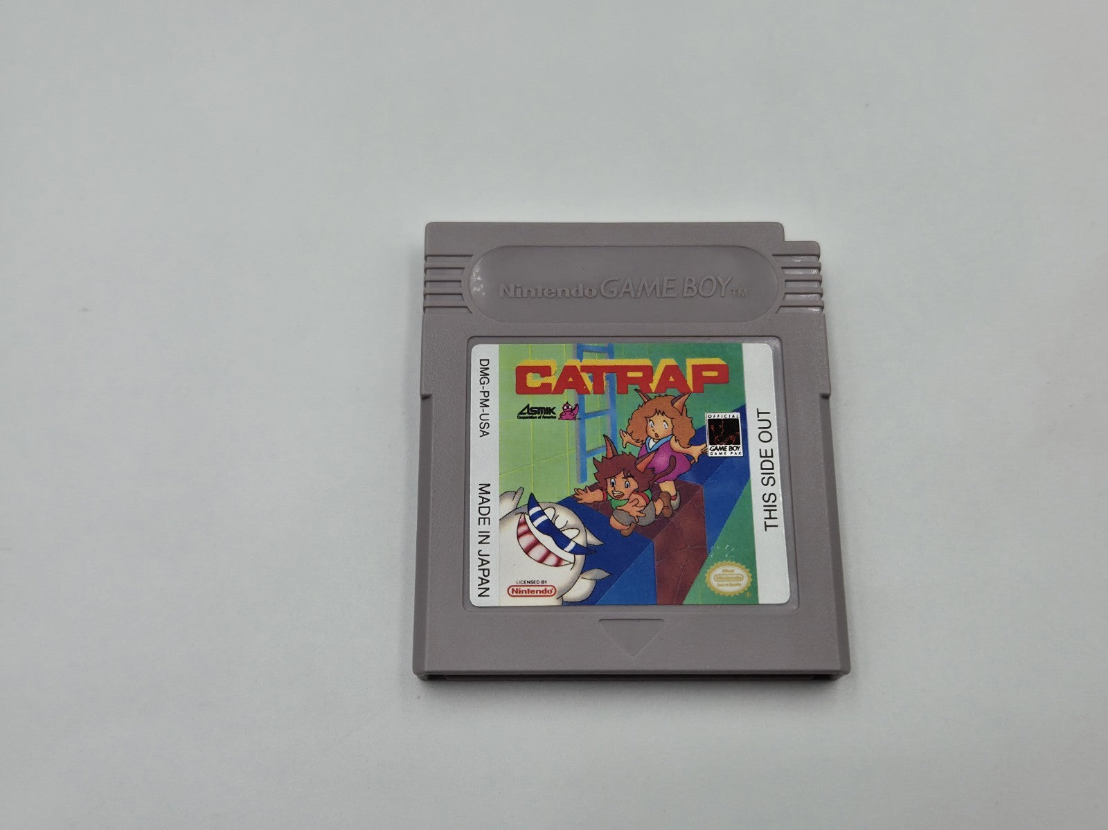 Nintendo Game Boy Classic Spiel Catrap mit OVP und Anleitung USA
