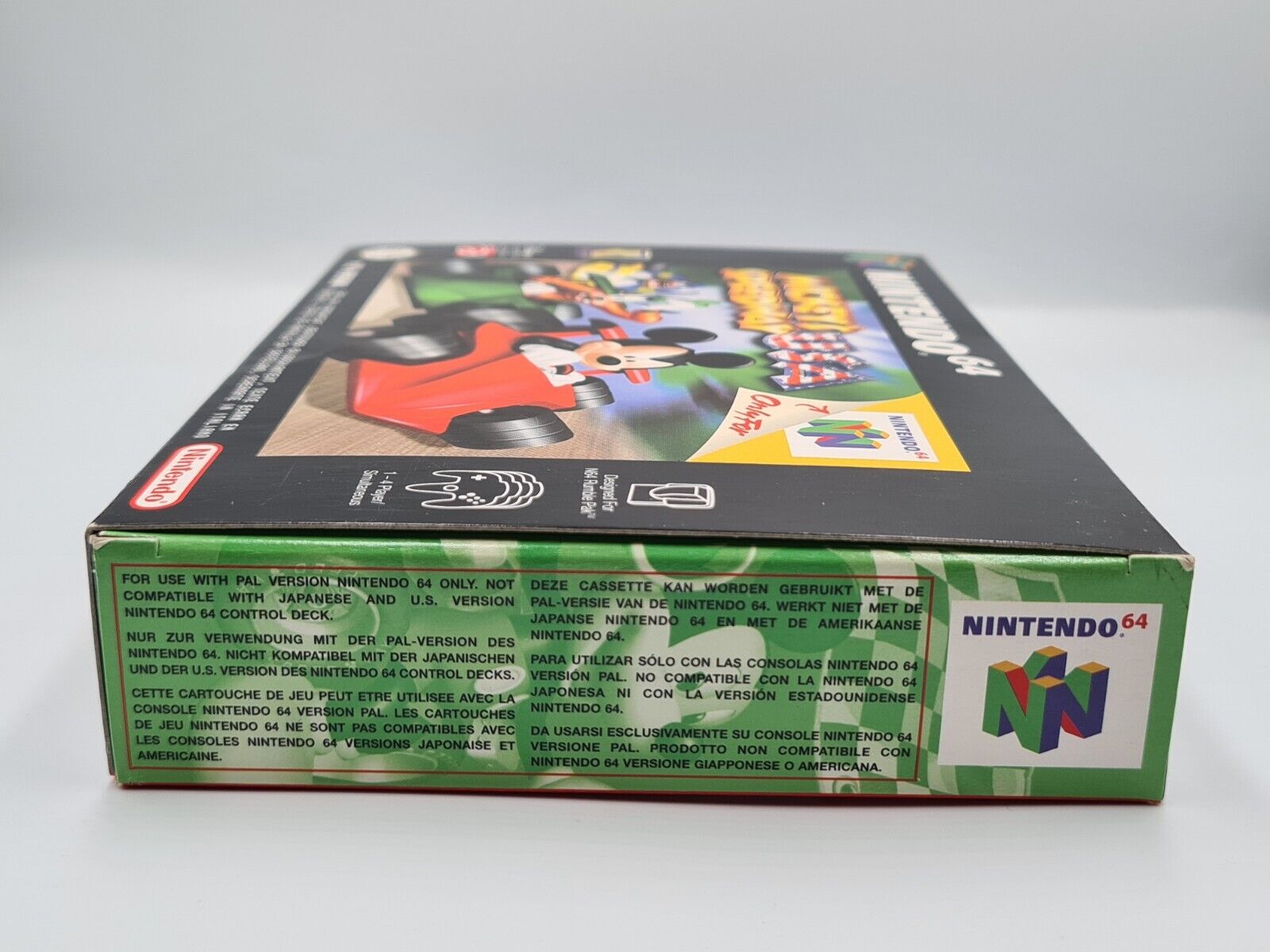 N64 Nintendo 64 Mickey's Speedway USA New Old Stock Neu unbenutzt EUR - T-Retro-Games 