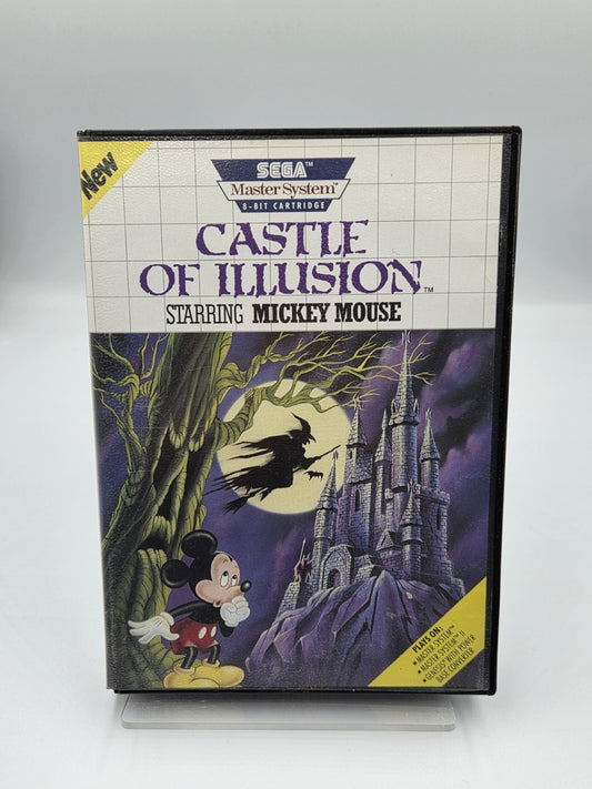 Sega Master System Castle of Illusion mit OVP und Anleitung USA