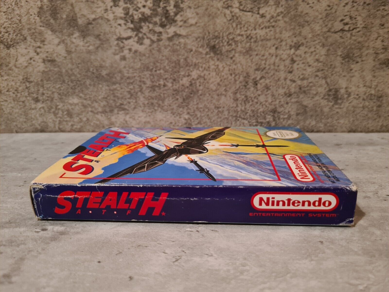 NES Stealth A°T°F mit OVP und Anleitung FRA - T-Retro-Games 