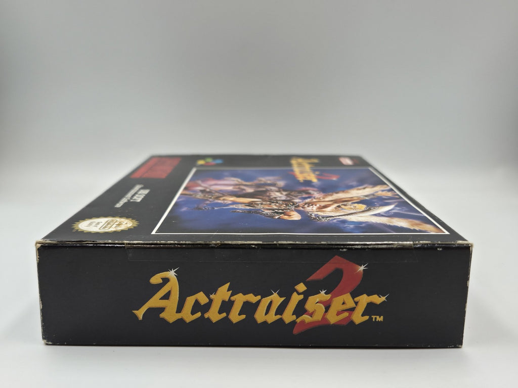 SNES Super Nintendo Spiel ActRaiser 2 mit OVP und Anleitung + Poster EUR