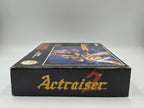 SNES Super Nintendo Spiel ActRaiser 2 mit OVP und Anleitung + Poster EUR