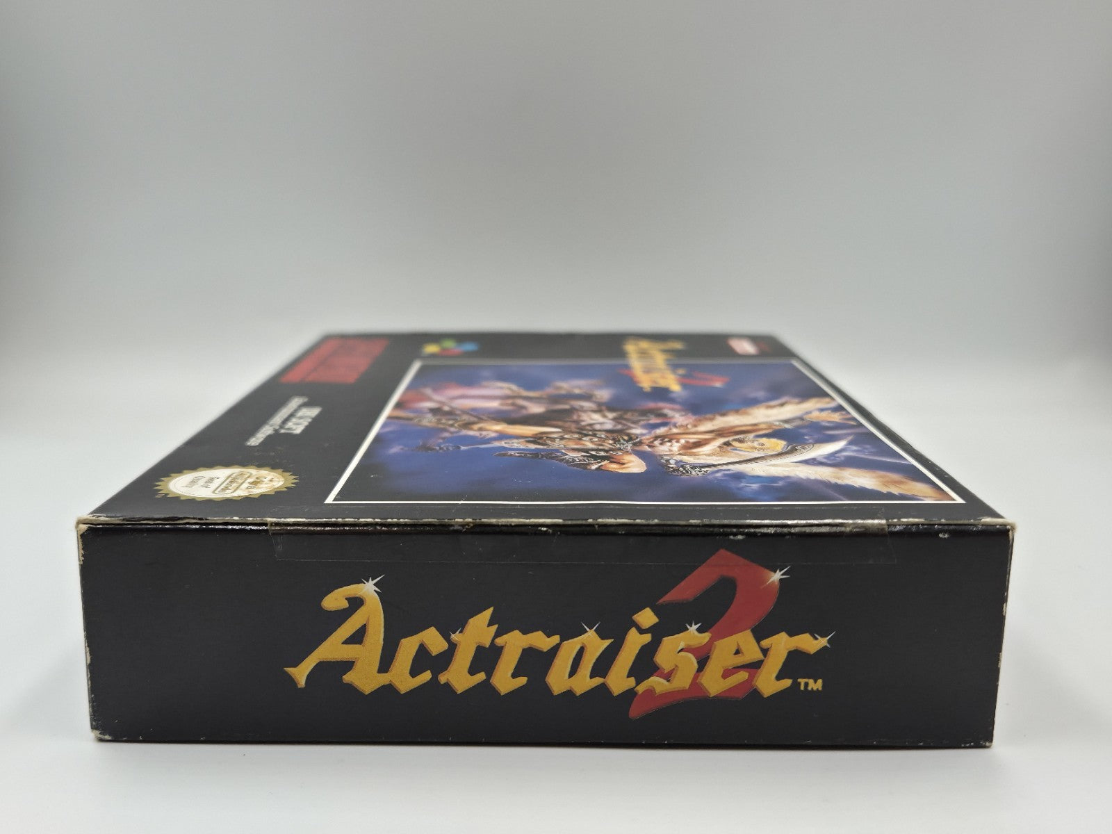 SNES Super Nintendo Spiel ActRaiser 2 mit OVP und Anleitung + Poster EUR