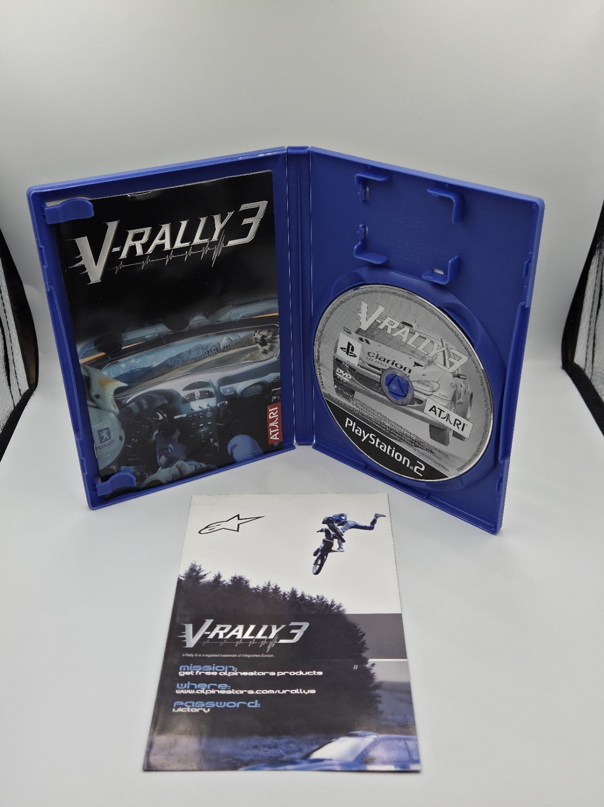PS2 Playstation 2 V-Rally 3 mit OVP und Anleitung Deutsch