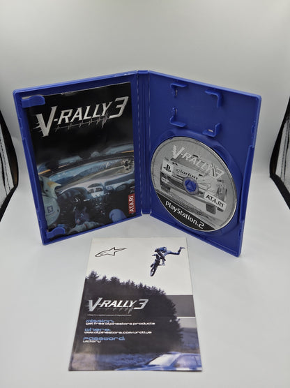 PS2 Playstation 2 V-Rally 3 mit OVP und Anleitung Deutsch
