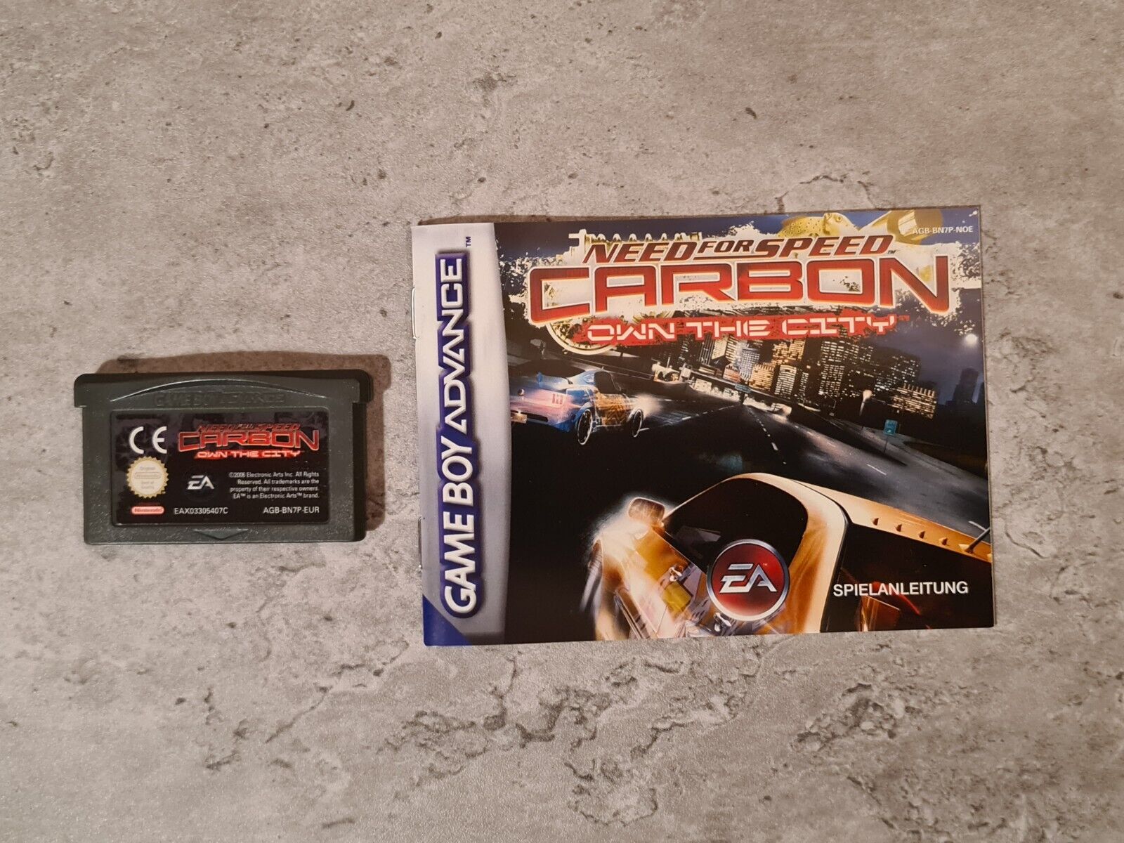 Gameboy Advance Need for Speed Carbon Own The City mit OVP und Anleitung NOE - T-Retro-Games 