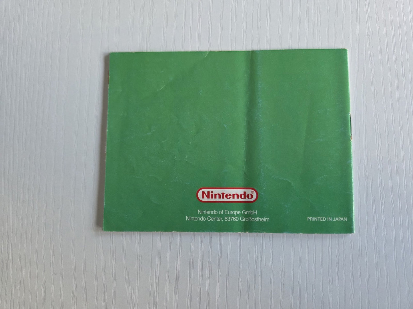 Nintendo Game Boy Classic Donkey Kong Land Instruction Booklet GPS