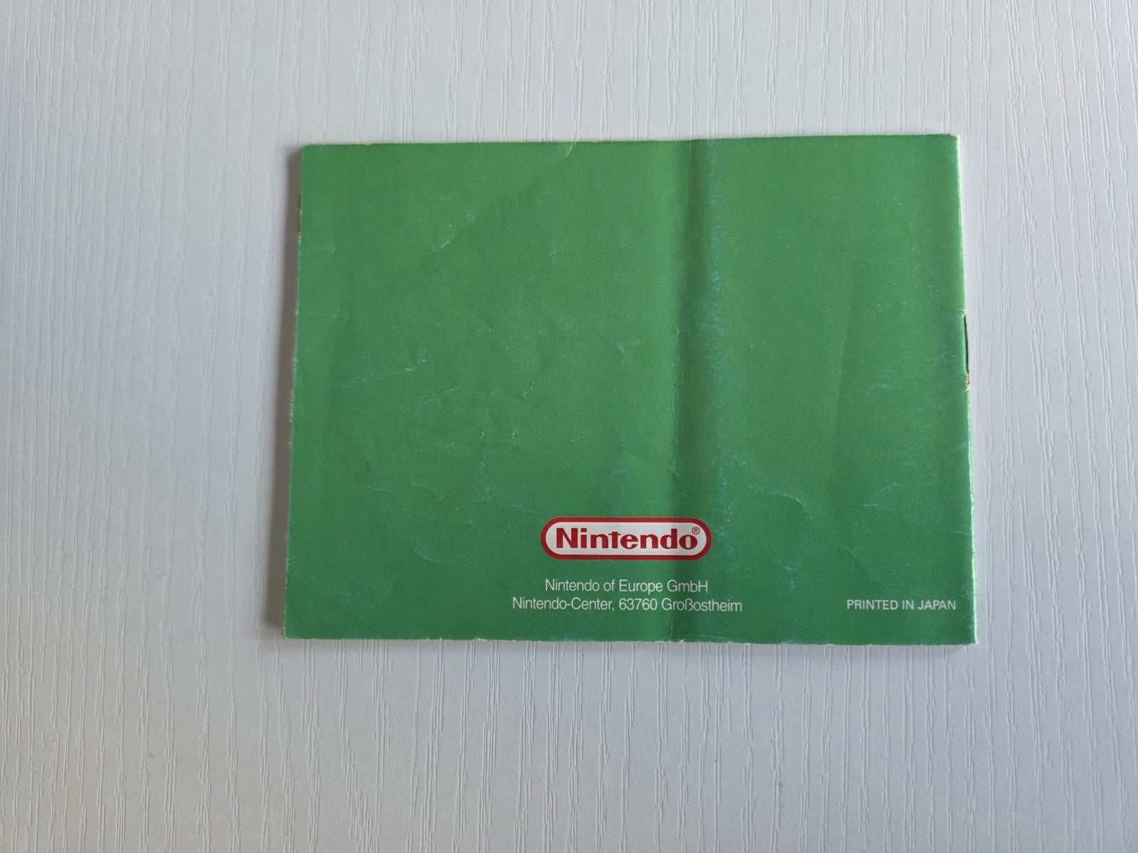 Nintendo Game Boy Classic Donkey Kong Land Instruction Booklet GPS