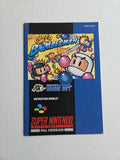 SNES Super Nintendo Super Bomberman Spielanleitung Instruction Booklet GPS