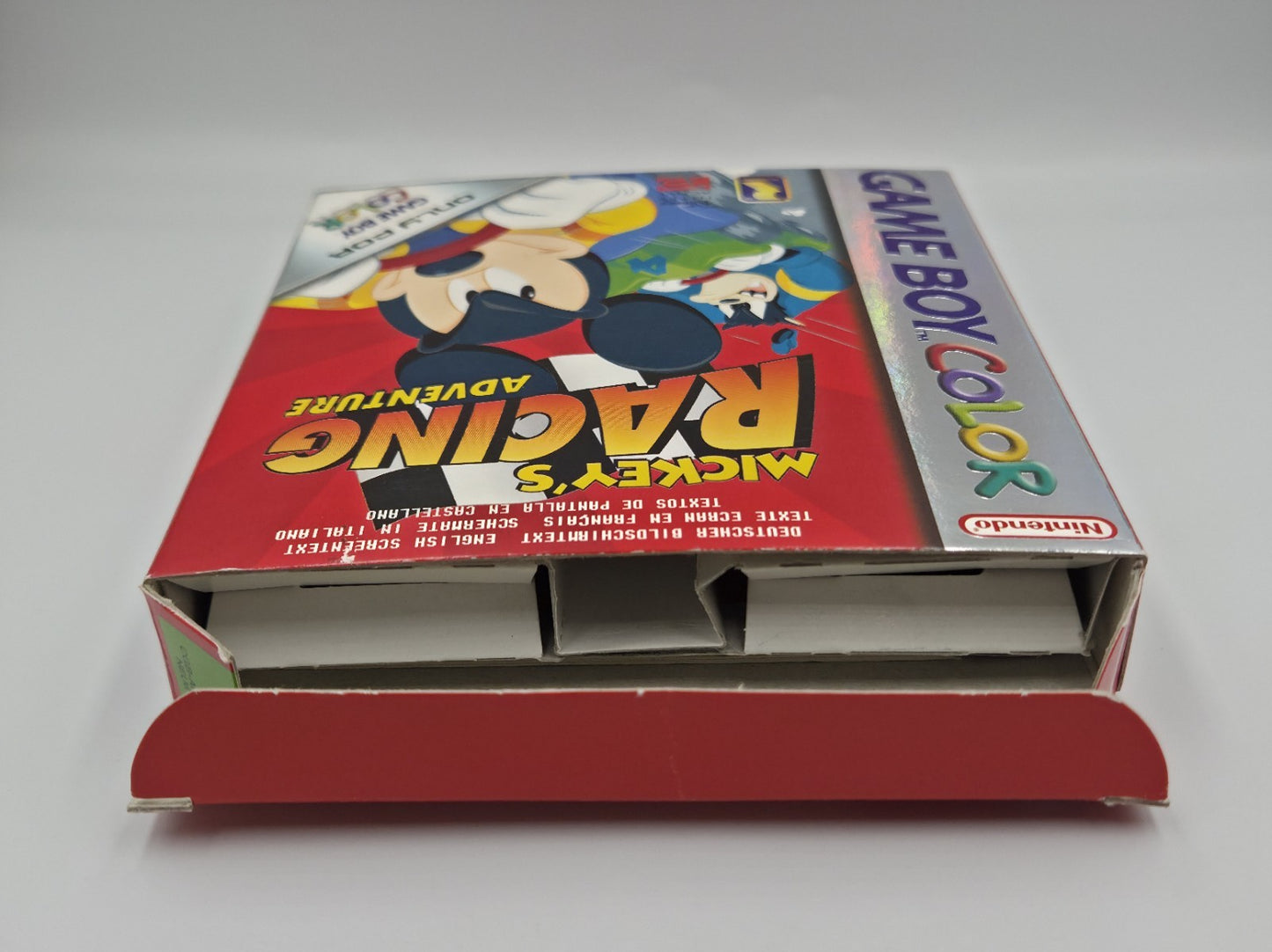 Nintendo Game Boy Color Mickey's Racing Adventure mit OVP und Anleitung EUR