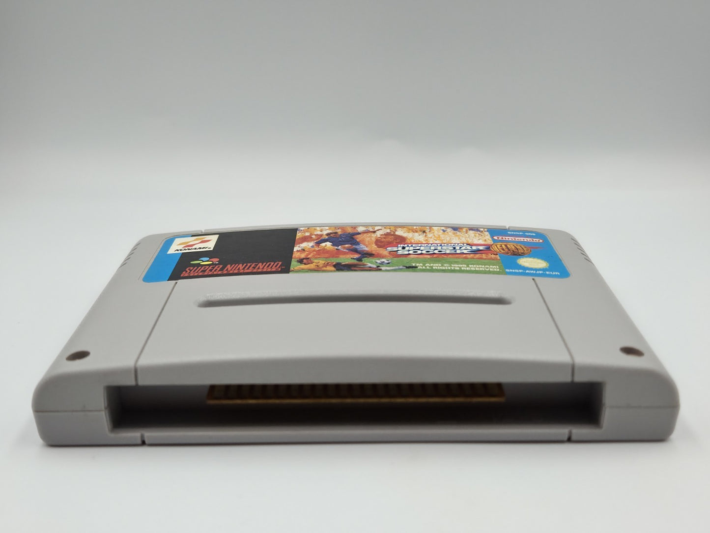 SNES Super Nintendo International Superstar Soccer Deluxe Modul EUR