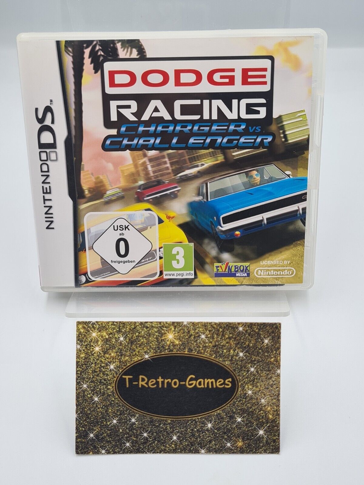 Nintendo DS Dodge Racing Charger vs Challenger mit OVP und Anleitung EUR - T-Retro-Games 