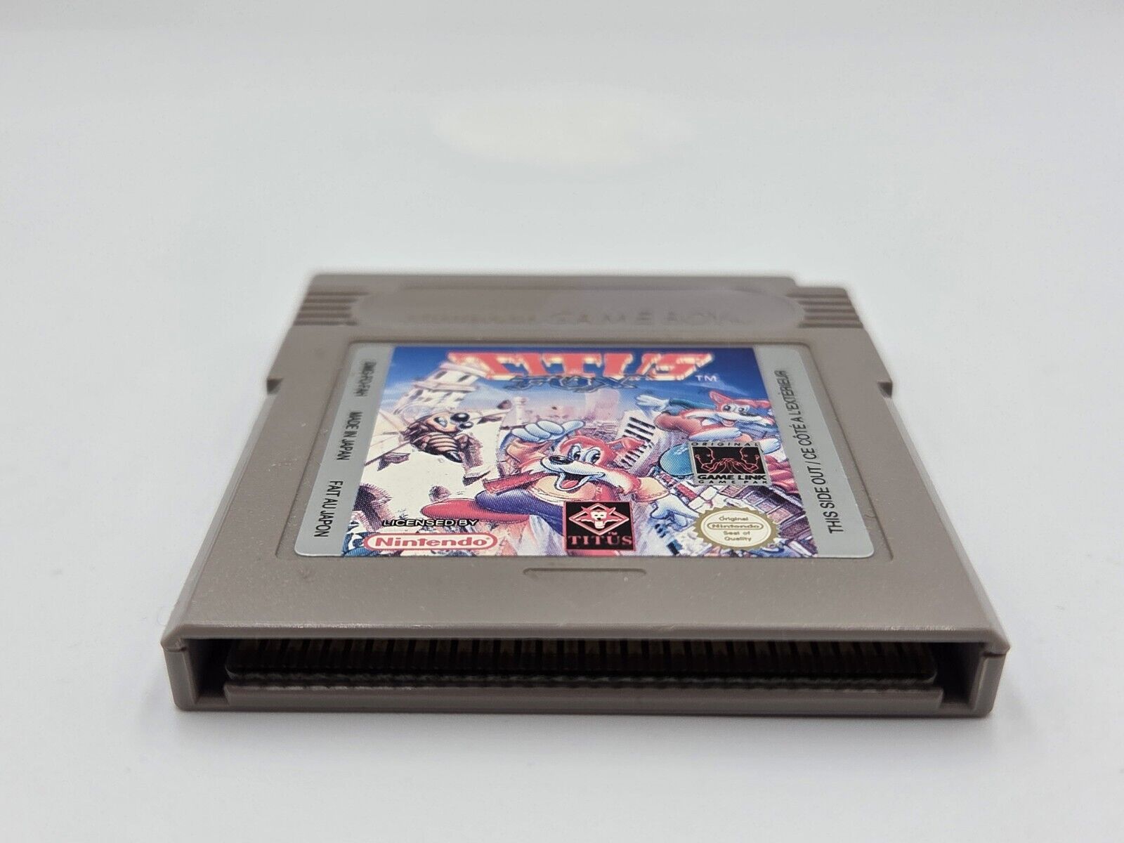 Nintendo Game Boy Classic Spiel Titus Fox Modul FAH - T-Retro-Games 