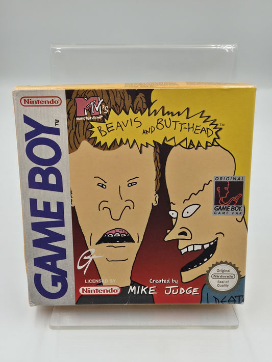 Nintendo Game Boy Classic Spiel Beavis and Butt-Head mit OVP und Anleitung EUR