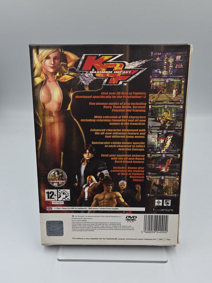 PS2 Playstation 2 Spiel King of Fighters  Maximum Impact Pappschuber Englisch