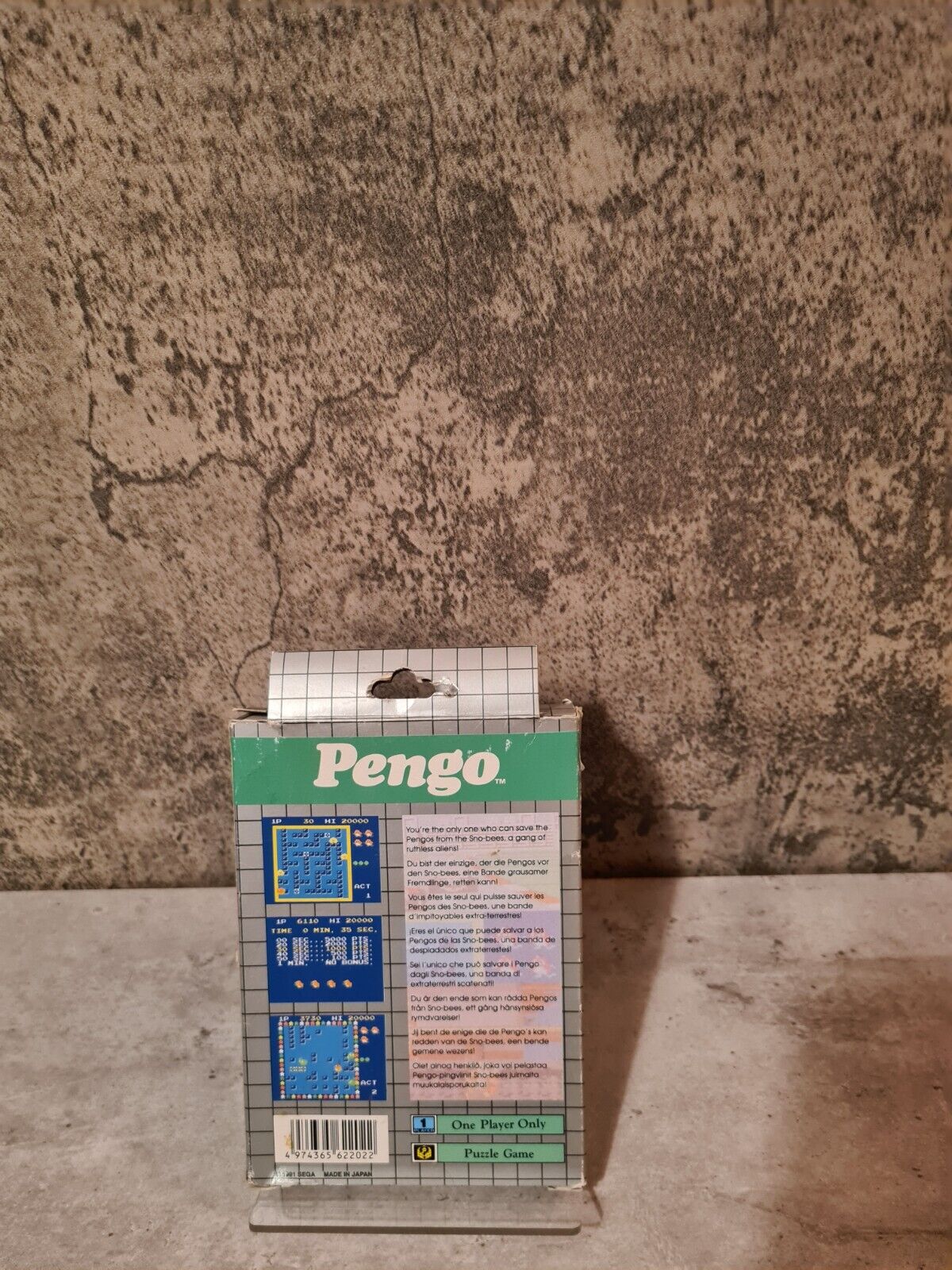 Sega Game Gear Pengo mit OVP und Anleitung Multi Language - T-Retro-Games 