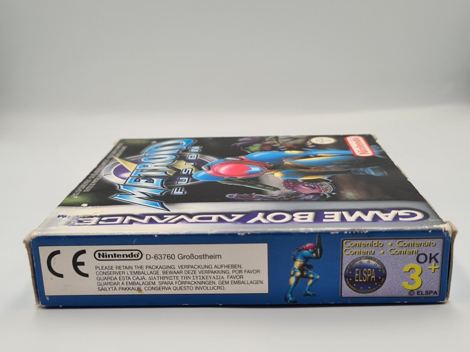 Nintendo Game Boy Advance Metroid Fusion mit OVP und Anleitung EUR - T-Retro-Games 