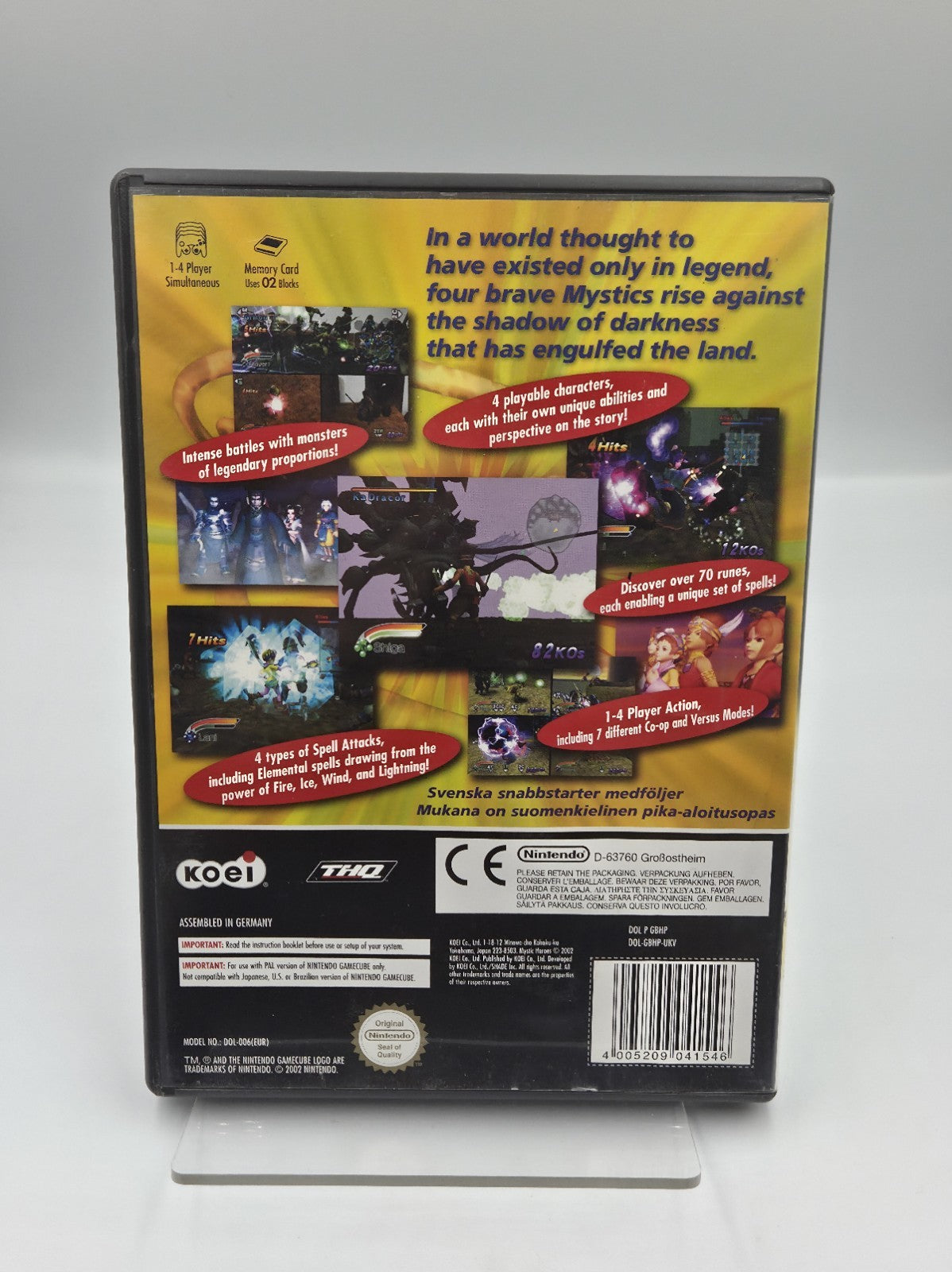 Nintendo GameCube Mystic Heroes mit OVP und Anleitung UKV