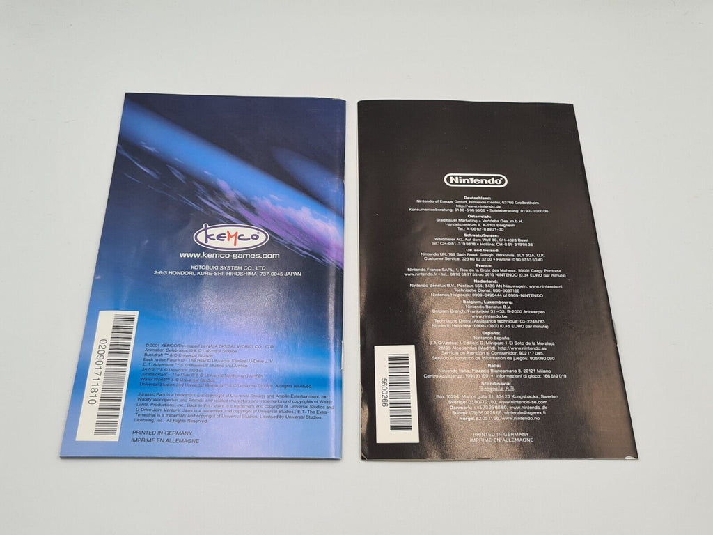 GameCube Universal Studios Theme Park Adventures mit OVP und Anleitung EUR - T-Retro-Games 