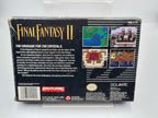 SNES Super Nintendo Final Fantasy II mit OVP und Anleitung + Karte NTSC-USA - T-Retro-Games 
