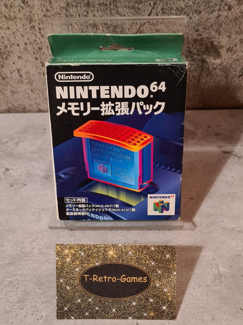 N64 Nintendo 64 Expansion Pak NUS-007 OVP Japan - T-Retro-Games 