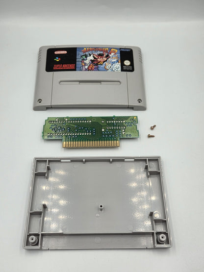 SNES Super Nintendo Aero The Acro-Bat 2 Modul FAH