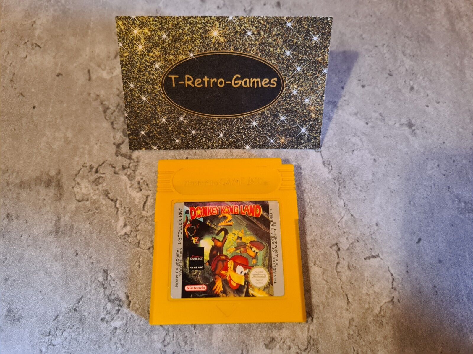 Nintendo Game Boy Classic Donkey Kong Land 2 Modul EUR - T-Retro-Games 