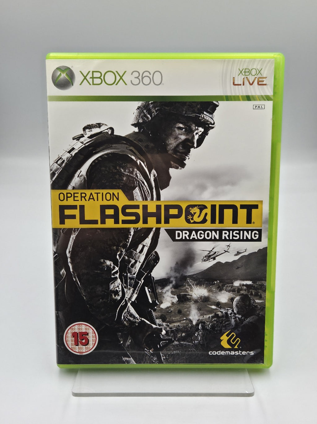 XBOX360 Spiel Operation Flashpoint Dragon Rising mit OVP und Anleitung Englisch