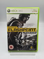 XBOX360 Spiel Operation Flashpoint Dragon Rising mit OVP und Anleitung Englisch