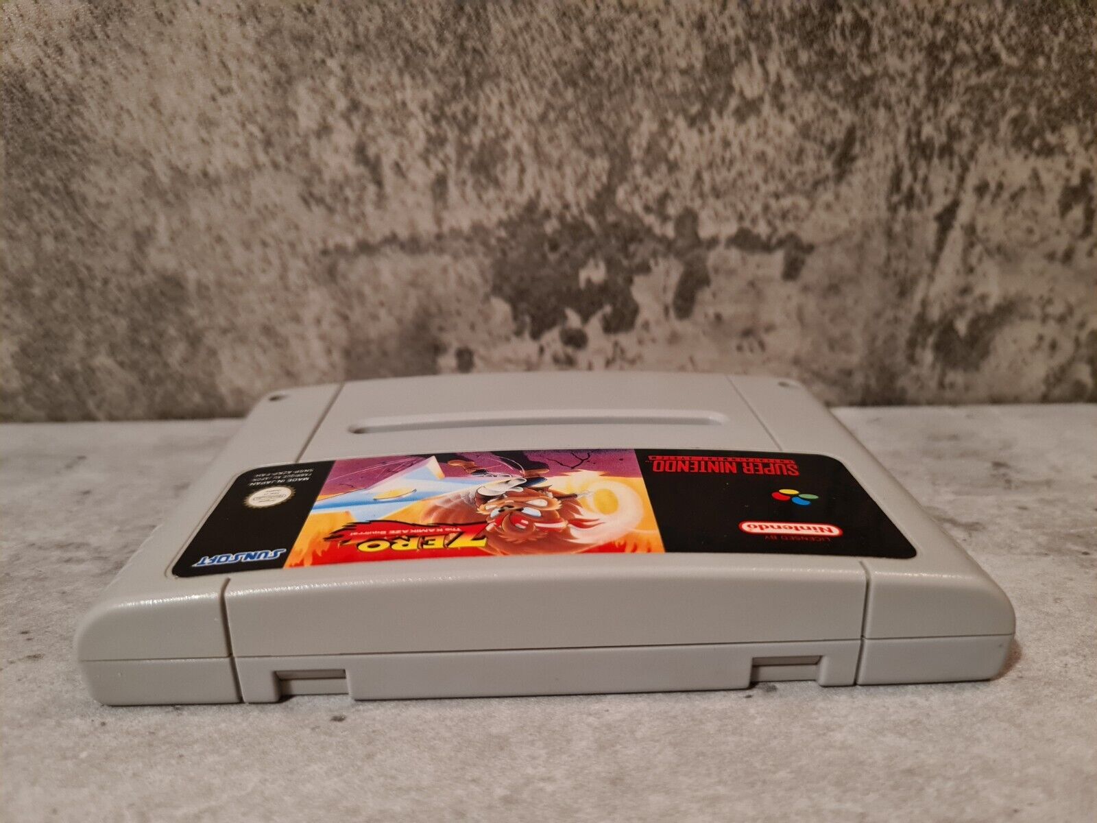 SNES Super Nintendo Zero The Kamikaze Squirrel Modul FAH - T-Retro-Games 