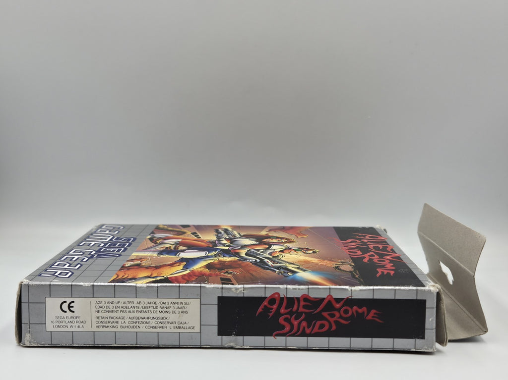 Sega Game Gear  Spiel Alien Syndrome mit OVP und Anleitung Multi Language 