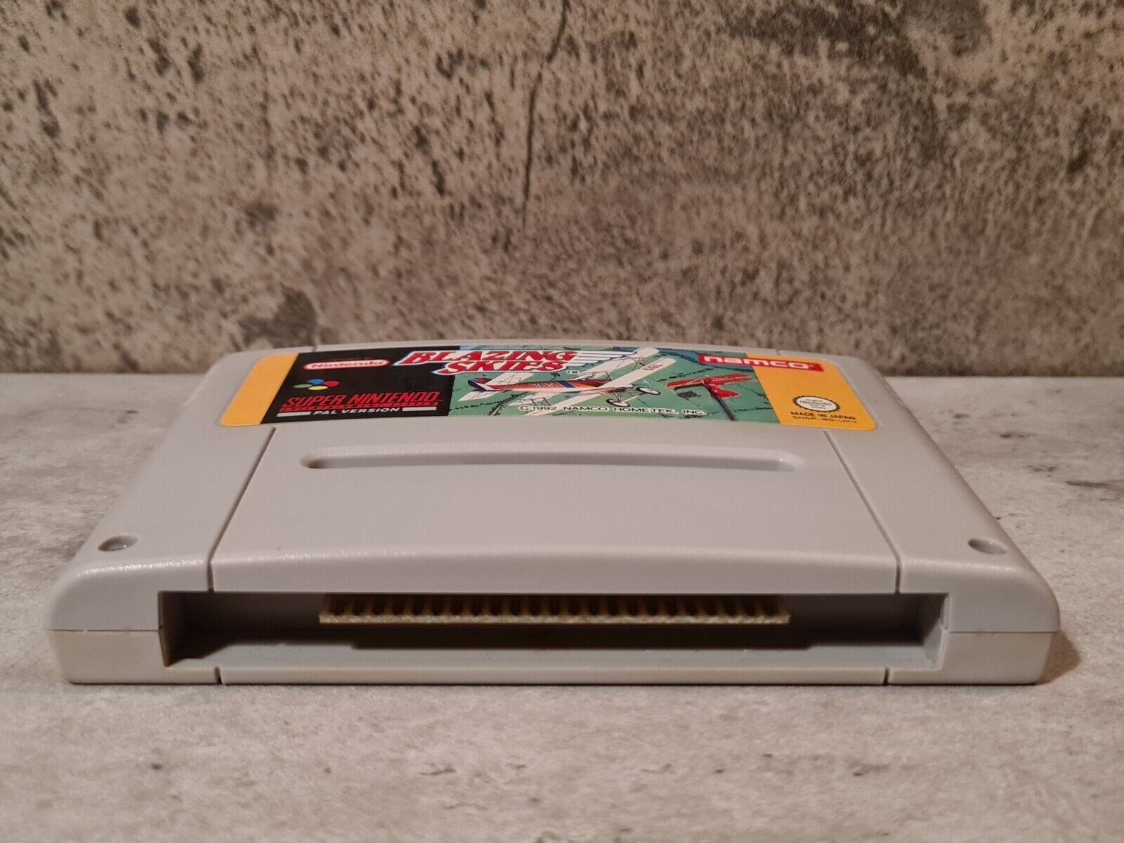 SNES Super Nintendo Blazing Skies Modul UKV - T-Retro-Games 