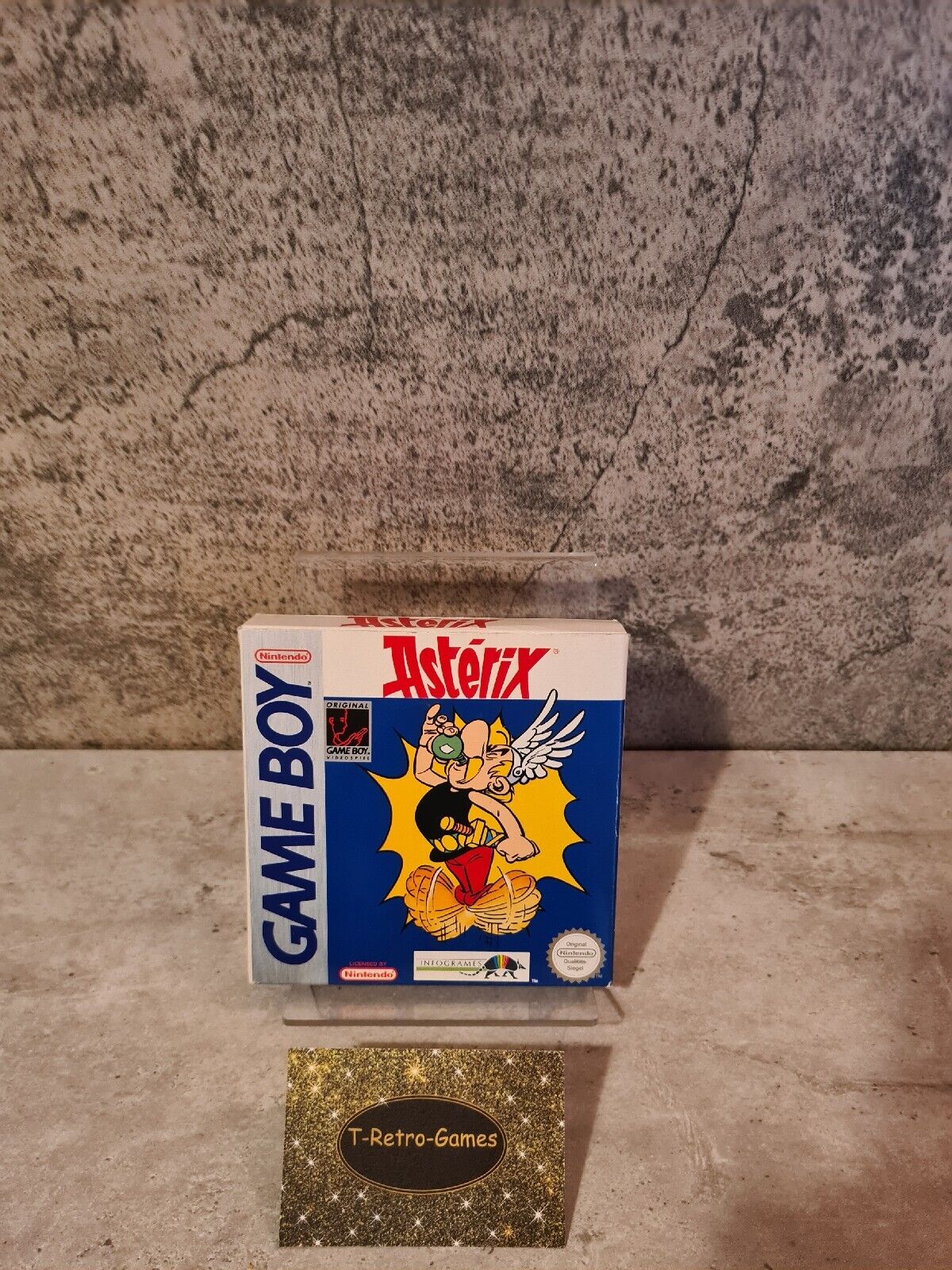 Nintendo Game Boy Classic Asterix mit OVP und Anleitung NOE - T-Retro-Games 