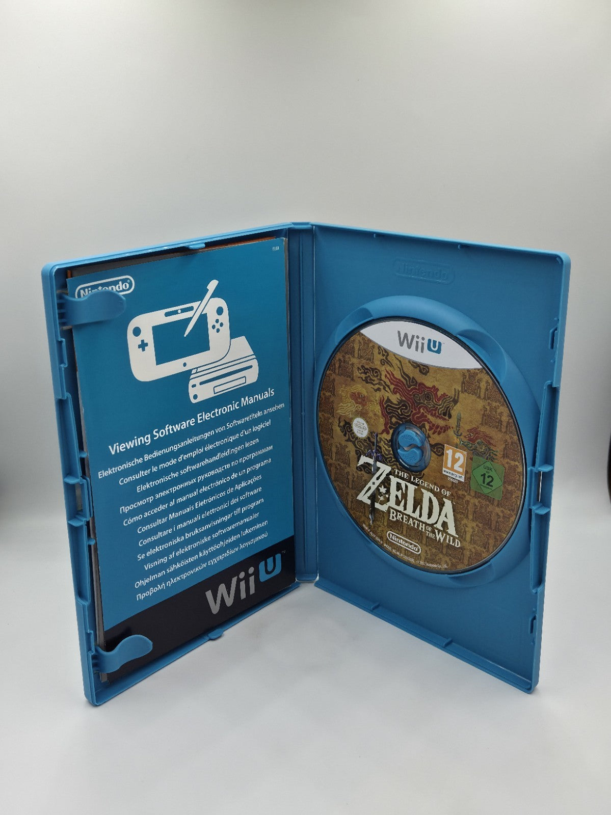 Wii U Spiel The Legend of Zelda Breath of The Wild mit OVP und Anleitung Deutsch