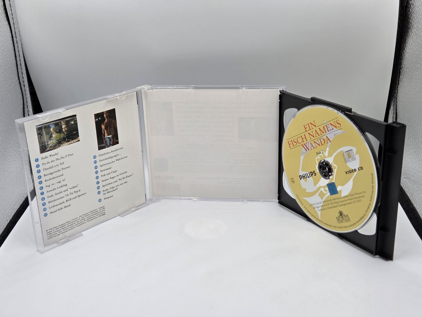 Philips CD-i Video CD Ein Fisch Namens Wanda 2 Discs Deutsch