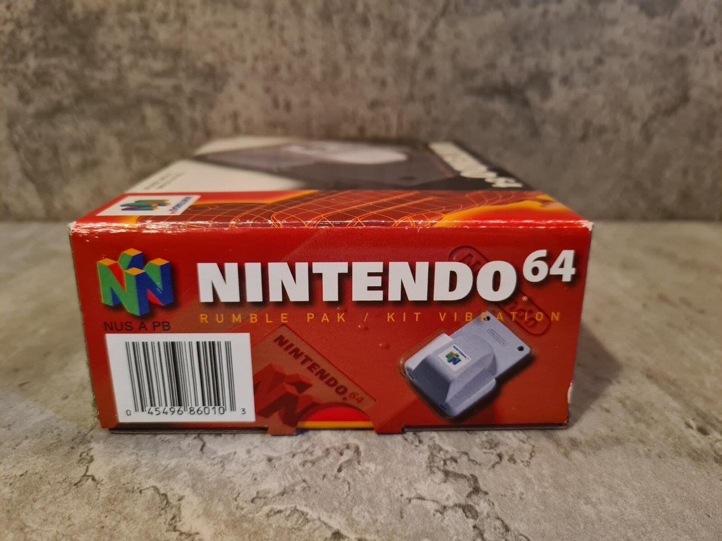 N64 Nintendo 64 Rumble Pak Vibration Kit mit OVP und Anleitung EUR