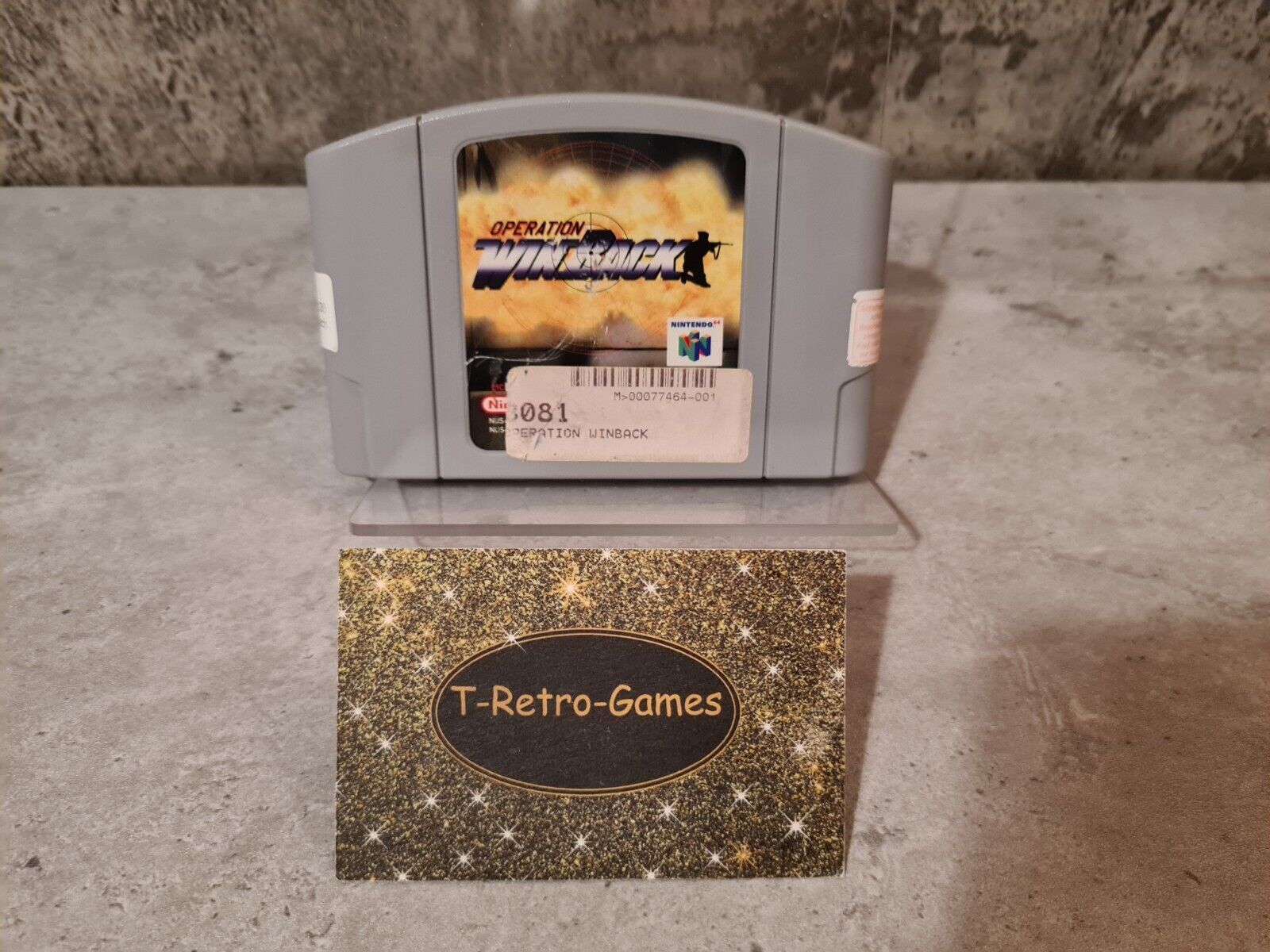 N64 Nintendo 64 Operation Winback EUR Modul - T-Retro-Games 