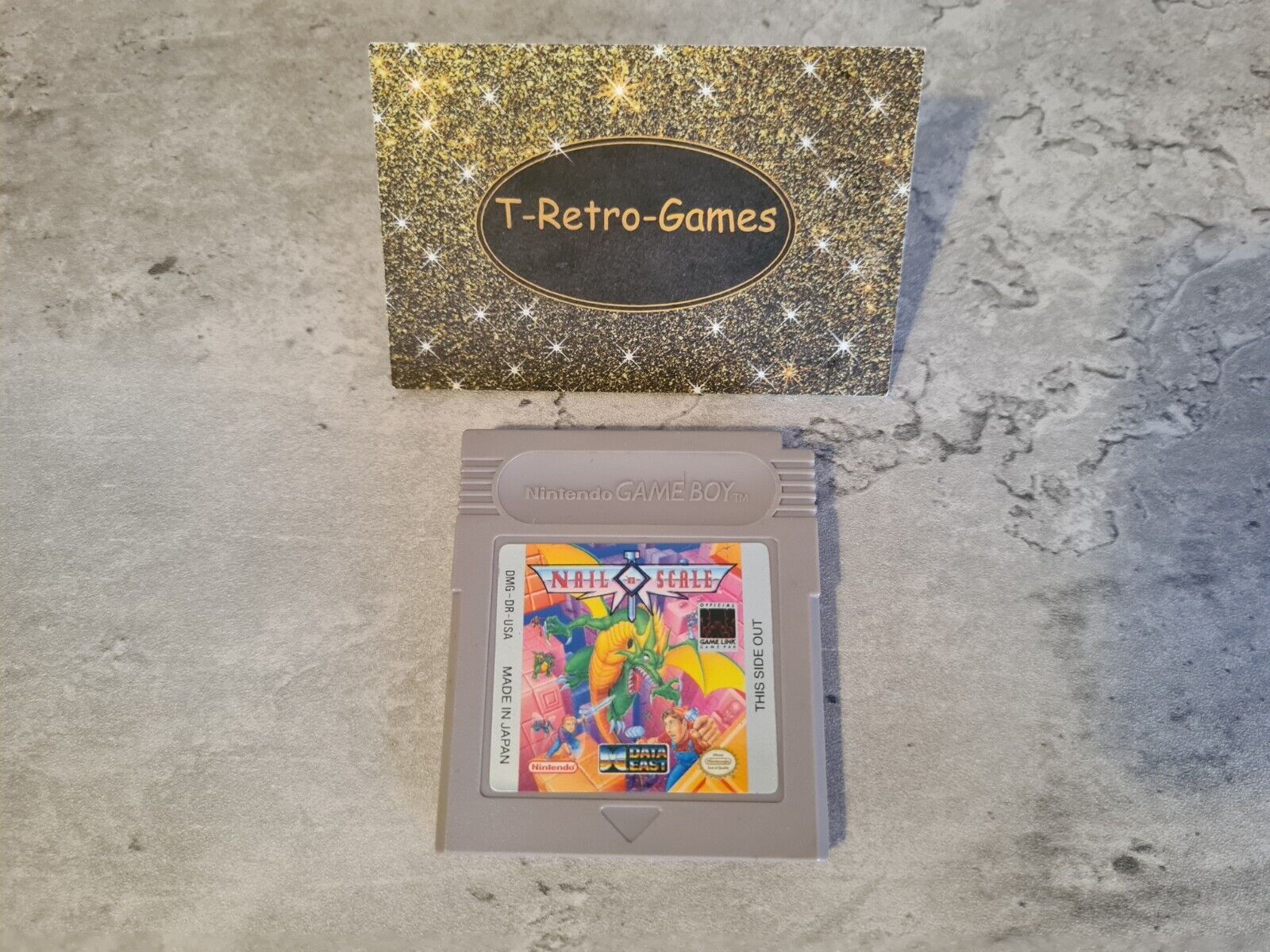 Nintendo Gameboy Classic Spiel Nail N Scale Modul USA - T-Retro-Games 