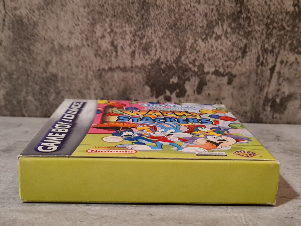 Game Boy Advance Tiny Toon Adventures Wacky Stackers mit OVP und Anleitung EUR - T-Retro-Games 