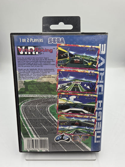 Sega Mega Drive Spiel Virtua Racing mit OVP und Anleitung Multilingual 