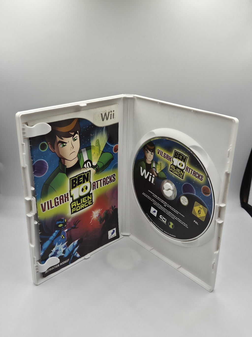 Nintendo Wii Spiel Ben 10 Alien Force Vilgax Attacks mit OVP und Anleitung UKV