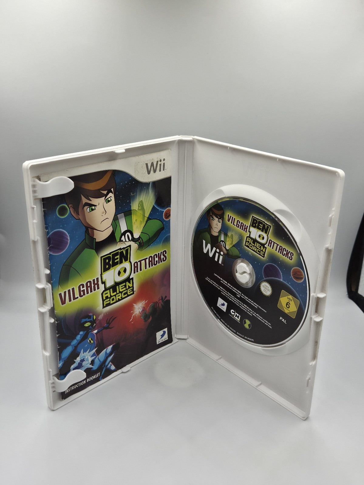 Nintendo Wii Spiel Ben 10 Alien Force Vilgax Attacks mit OVP und Anleitung UKV