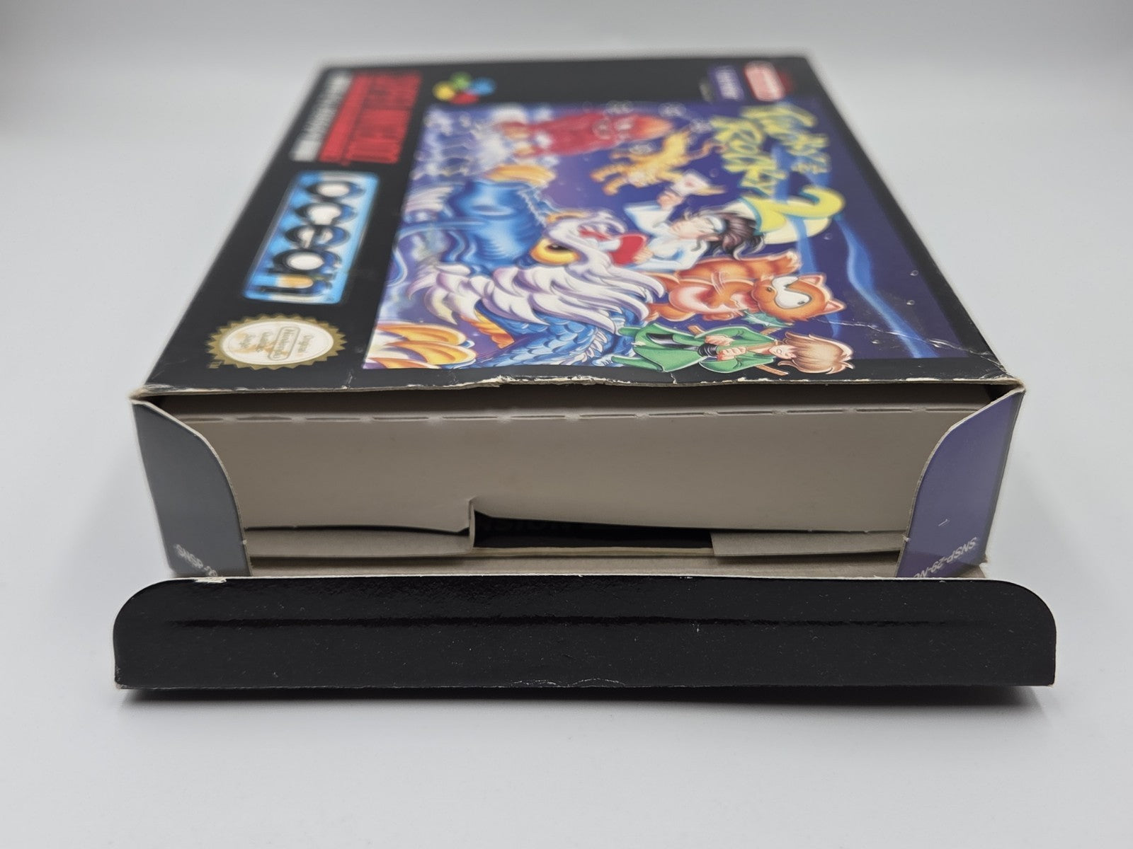 SNES Super Nintendo Pocky & Rocky 2 mit OVP und Anleitung NOE