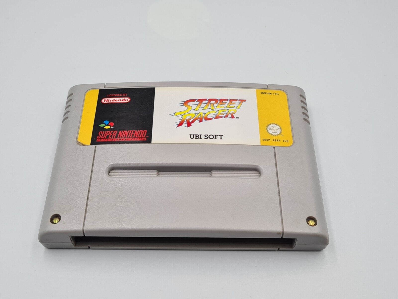 SNES Super Nintendo Street Racer mit OVP und Anleitung + Poster EUR - T-Retro-Games 